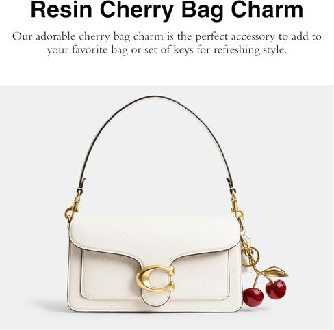 Coach Women's Resin Cherry Bag Charm in Saudi Arabia