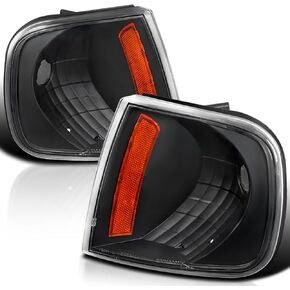 Spec-D Tuning Clear Signal Corner Lights Compatible with 1997-2003 Ford F150, 1997-2002 Expedition, Left + Right Pair Assembly in Saudi Arabia