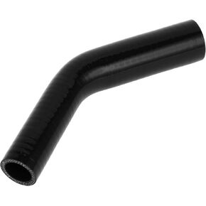 X AUTOHAUX 1 Pcs 25mm/0.98"-32mm/1.26" ID 120mm/4.72" Length 45 Degrees Black Car Silicone Hose Coolant Hose Universal in Kuwait