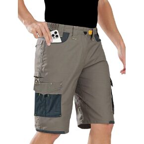 Men's Hiking Cargo Shorts, Tactical Work Shorts with Multi-Pockets in Saudi Arabia