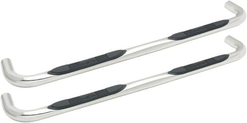 Westin 23-2360 E-Series 3 Round Nerf Bars Fits 2004-2008 F150 Supercrew (Exc Heritage) 2006-2008 Mark LT Ploysed Pair in Saudi Arabia