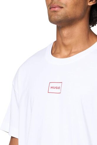 HUGO Men's Logo Outline Short Sleeve Tshirt in Saudi Arabia