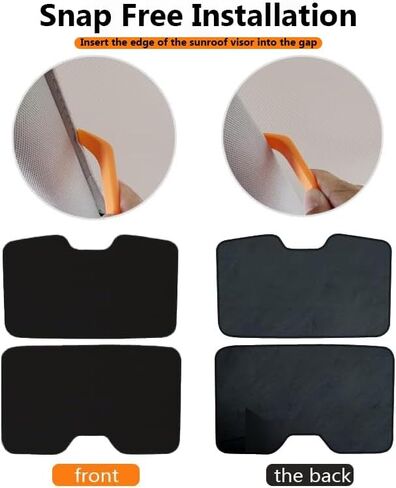 سقف سقف قابل للطي متوافق مع لكزس RZ 300E/450E 2023-present EB10 ، UV عاكس وعزل الحرارة السقف Sunshade من أجل exus rz الملحقات الشمس (أسود) in Kuwait