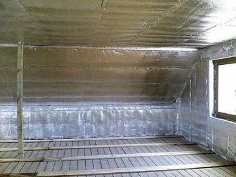 Heavy Duty 5mm Reflective Foam Core Foil Radiant Barrier Thermal Shield Insulation Roll 36 inch X 10 ft for: Energy Conservation HVAC Windows Heat & Cold ETC Winter & Summer FIRE Resistant in Saudi Arabia