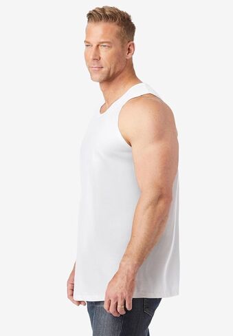 KingSize Men's Big & Tall Shrink-Less Lightweight Tank in Saudi Arabia