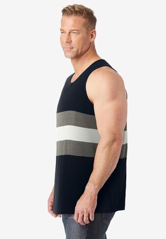 KingSize Men's Big & Tall Shrink-Less Lightweight Tank in Saudi Arabia
