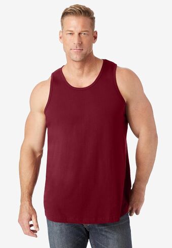 KingSize Men's Big & Tall Shrink-Less Lightweight Tank in Saudi Arabia