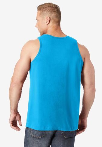 KingSize Men's Big & Tall Shrink-Less Lightweight Tank in Saudi Arabia