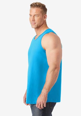 KingSize Men's Big & Tall Shrink-Less Lightweight Tank in Saudi Arabia