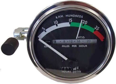 RAParts AR50402 Tachometer with White Needle Fits John Deere 3010 4000 4010 4020 4320 4520 4620 5010 5020 6030 in Saudi Arabia