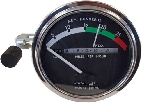 RAParts AR50402 Tachometer with White Needle Fits John Deere 3010 4000 4010 4020 4320 4520 4620 5010 5020 6030 in Saudi Arabia