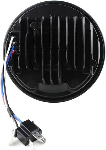 5.75in. LED Adaptive Headlights 5 3/4" 5.75" LED Projection Headlight position for Motorcycle (Black) in Saudi Arabia