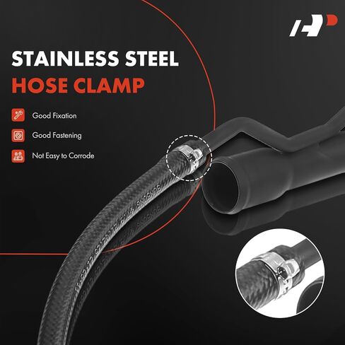 A-Premium Fuel Tank Filler Mipe Hose متوافق مع Ford F-150 2009 V8 4.6L 5.4L Stepside ، استبدل# 9L3Z9034D 9L3Z9034H in Saudi Arabia