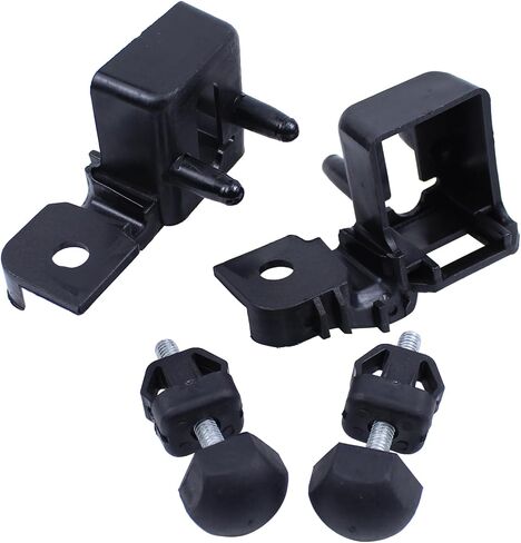 Motoku 3 Pair Hood Pumper Stopper و Headlight Mount Bracket for Ford Fusion for Lincoln MKZ 2013-2016 in Saudi Arabia