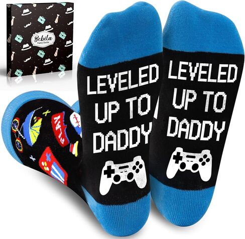 Bebila Funny Gifts For Men Gifts Idea For New Dad Funny Socks Gifts for Dad Uncle Brother Son Husband in Kuwait