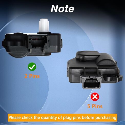 HVAC Blend Door Actuator Compatible with Chrysler 200 2011-2014 Dodge Avenger/Journey Jeep Wrangler/Compass/Patriot Ram ProMaster 1500 2500 3500 2014-2019 Replace# 68018109AA 604-029 in Kuwait