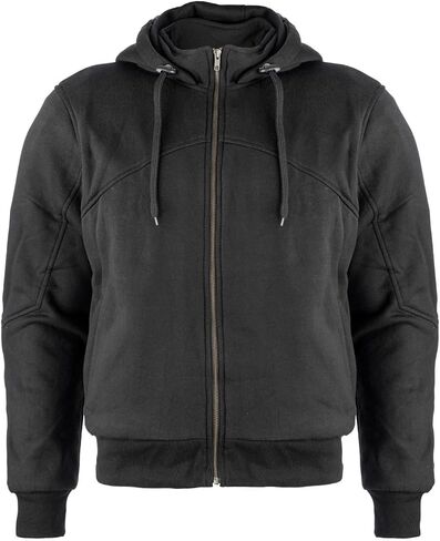 Men's Motorcycle Hoodie - Premium Moto Racing Protective Hoodie with CE-Approved Lining for Safety in Saudi Arabia