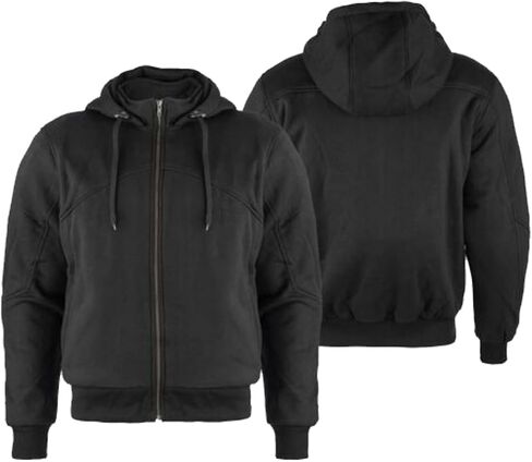 Men's Motorcycle Hoodie - Premium Moto Racing Protective Hoodie with CE-Approved Lining for Safety in Saudi Arabia