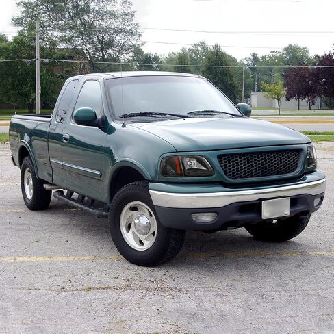 Spec-D Tuning Clear Signal Corner Lights Compatible with 1997-2003 Ford F150, 1997-2002 Expedition, Left + Right Pair Assembly in Kuwait