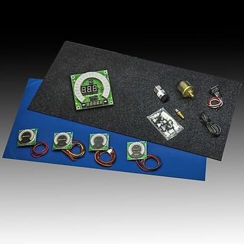 Universal 5.5 Gauge Bargraph Instrument Kit-Create-A-Dash ، Red LED Display ، لوحة معلومات قابلة للتخصيص-Green BG10005G in Kuwait