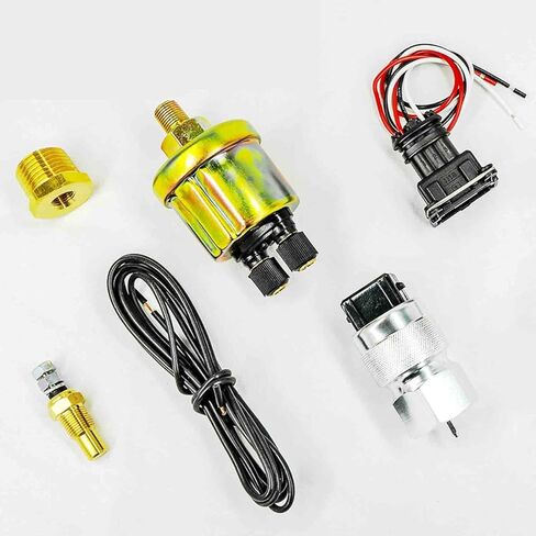 Universal 5.5 Gauge Bargraph Instrument Kit-Create-A-Dash ، Red LED Display ، لوحة معلومات قابلة للتخصيص-Red BG10005R in Kuwait