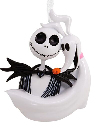 هولمارك ديزني تيم بيرتون The Nightmare قبل عيد الميلاد جاك Skellington و Zero Christmas Ornament in Kuwait
