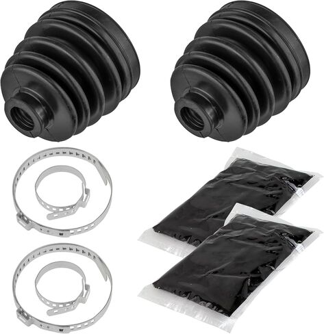 Caltric Rear Axle Outer Inner Cv Boot Kit Compatible with Polaris Ranger 500 2X4 4X4 6X6 2005 in Saudi Arabia