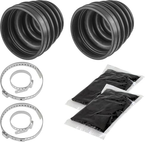 Caltric Rear Axle Outer Inner Cv Boot Kit Compatible with Polaris Ranger 500 2X4 4X4 6X6 2005 in Saudi Arabia