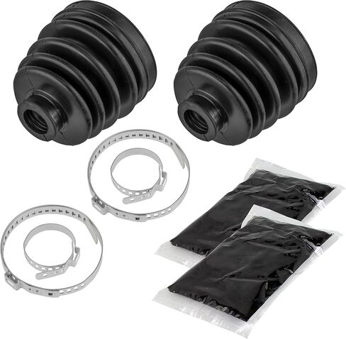 Caltric Rear Axle Outer Inner Cv Boot Kit Compatible with Polaris Ranger 500 2X4 4X4 6X6 2005 in Saudi Arabia