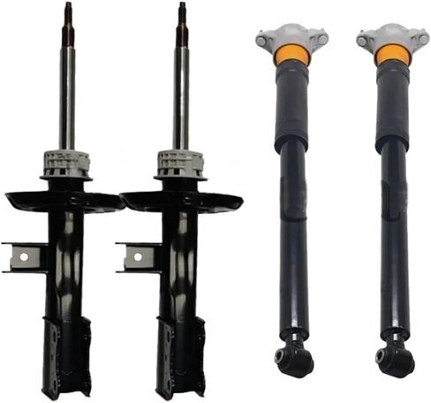 2PCS A2463201831 Front Rear Shock Absorbers Kit Compatible for Mercedes Benz A-CLASS B-CLASS W117 W176 W242 W246 A2463232900 A2463233000(Front R) in Saudi Arabia
