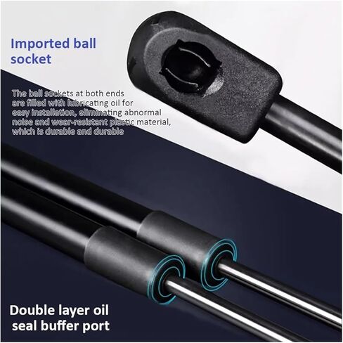 غاز الباب الخلفي المتوافق مع Kia Sportage 2017 ~ 2022 صدمة الأبواب الخلفية مثبط متوافق مع KX5 QL MK4 رفع قضيب القضيب يدعم accessorie STRUT SCRUT (1pcs) in Kuwait