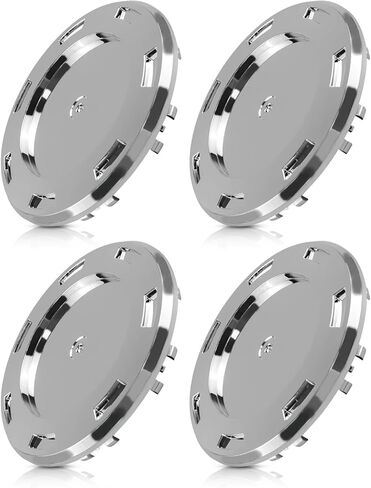 4pcs Crume Wheel Center Caps 22 "7 تحدث مع حلقة متوافقة مع Cadillac Escalade 2007-2014 استبدال 9596649 in Kuwait