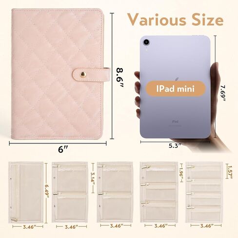 قضية مجوهرات السفر ، هدايا يوم الأم ، جروه ، BONDER BOOND BINDE مع Zipper Velvet Pouch Essentials هدية للنساء الفتيات أمي أمي ، البيج ، البيج in Kuwait