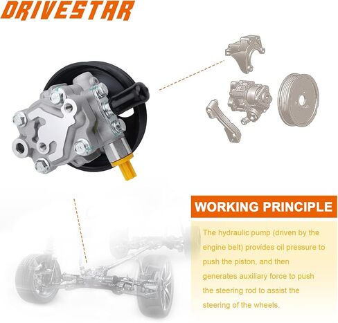 Drivestar 21-5450 مضخة التوجيه السلطة ، FIT 2004-2006 لنيسان Altima/Sentra ، 2.5L in Saudi Arabia