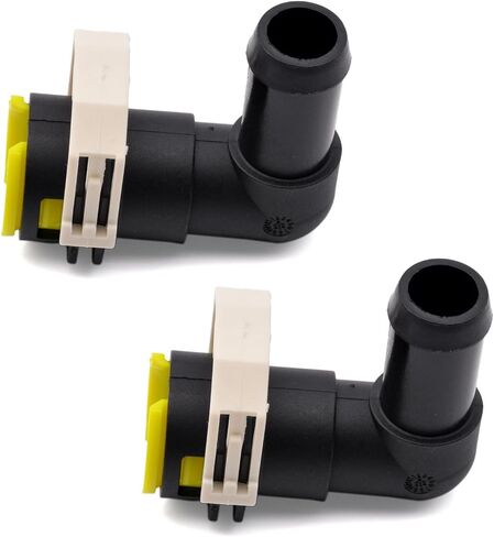 2PCS تبريد موصل خرطوم المياه أنبوب موصل متوافق مع MAZDA 3 CX-7 CX-9 2007 2008 2008 2010 2011 2013 B37F-61-240 in Saudi Arabia