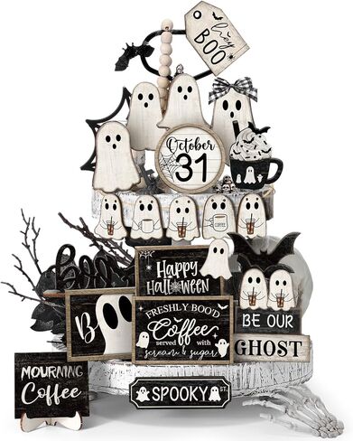 25 Pcs Back to School Tiered Tray Decor Set Fun Appreciation Wood Signs Decorative Book School Bus Table Centerpiece Back to School Decorations Farmhouse Sign for Centerpiece Party Decor in Saudi Arabia