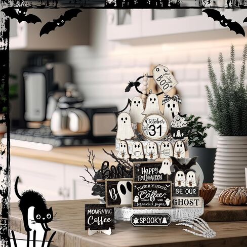 25 Pcs Back to School Tiered Tray Decor Set Fun Appreciation Wood Signs Decorative Book School Bus Table Centerpiece Back to School Decorations Farmhouse Sign for Centerpiece Party Decor in Saudi Arabia