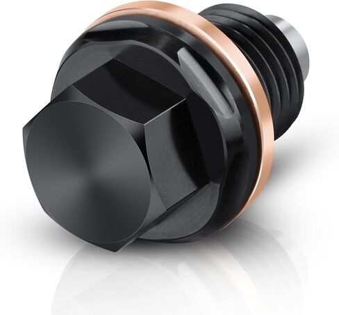 (20Pcs) M12 (12 * 18 * 1.5) Oil Drain Plug Red Copper Gaskets Crush Washers Seal Ring Replacement for Select Models DFL-044 in Kuwait