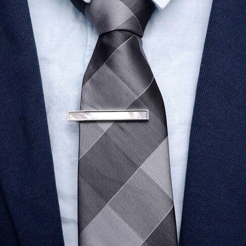 Zeey Gold Mother of Pearl Men Tie Clip في مربع الهدايا النساء البار التعادل للرجال لبرنامج Necktie Daily Daily Office Office Anniversary Occitions in Saudi Arabia