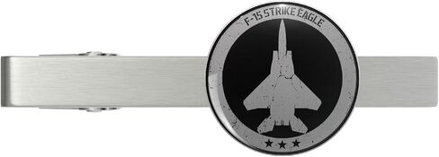 F-15 Strike Eagle Multirole Fighter Aircraft Silver Silver Clip High in Saudi Arabia