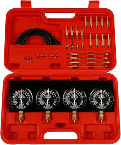 XMT-MOTO Motorcycle Fuel Vacuum Carburetor Synchronizer carb sync Gauge Fit Honda Yamaha in Kuwait