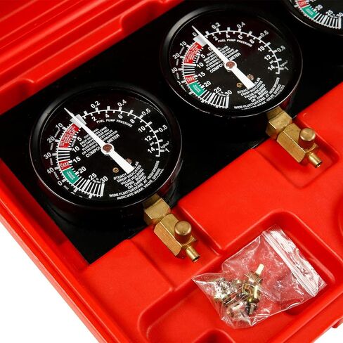 XMT-MOTO Motorcycle Fuel Vacuum Carburetor Synchronizer carb sync Gauge Fit Honda Yamaha in Kuwait