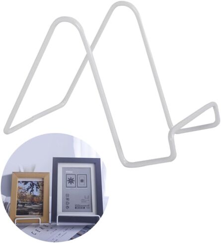 Creative Wrought Iron Photo Frame Stand for Table Display Medium Versatile Horizontal and Vertical Use for Home Decoration and Picture Showcasing in Saudi Arabia