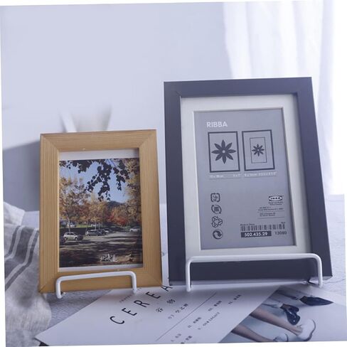 Creative Wrought Iron Photo Frame Stand for Table Display Medium Versatile Horizontal and Vertical Use for Home Decoration and Picture Showcasing in Saudi Arabia