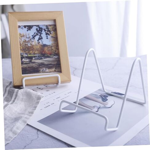 Creative Wrought Iron Photo Frame Stand for Table Display Medium Versatile Horizontal and Vertical Use for Home Decoration and Picture Showcasing in Saudi Arabia