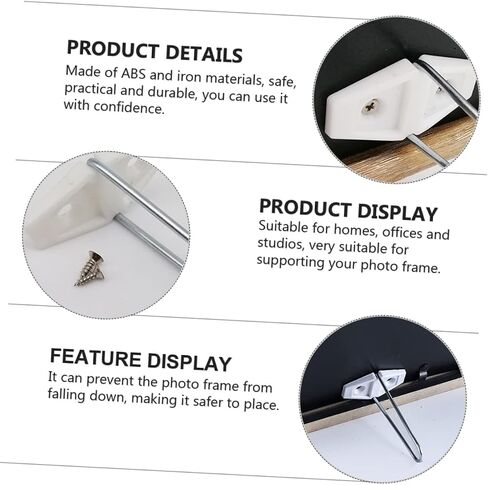 20 Pcs Easel Frame Supports Photo Frame Display Racks Back Support Bracket in Saudi Arabia
