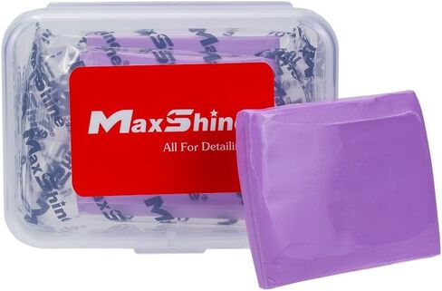 Maxshine Magic Clay Bar 3-Pack (150g) Fine Grade Material for Car Clay Bar Auto Detailing - Efficiently Cleans & Removes Surface Contaminants from Paintwork, Glass, Plastic, & Metal Surfaces in Kuwait