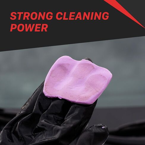 Maxshine Magic Clay Bar 3-Pack (150g) Fine Grade Material for Car Clay Bar Auto Detailing - Efficiently Cleans & Removes Surface Contaminants from Paintwork, Glass, Plastic, & Metal Surfaces in Kuwait
