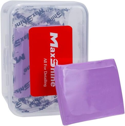 Maxshine Magic Clay Bar 3-Pack (150g) Fine Grade Material for Car Clay Bar Auto Detailing - Efficiently Cleans & Removes Surface Contaminants from Paintwork, Glass, Plastic, & Metal Surfaces in Kuwait