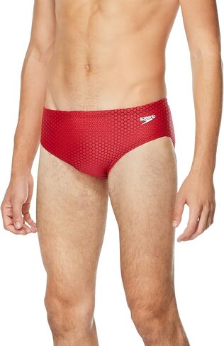 Speedo Men's Standard Swimsuit Brief ProLT Printed Team Colors, Black, 32 in Saudi Arabia